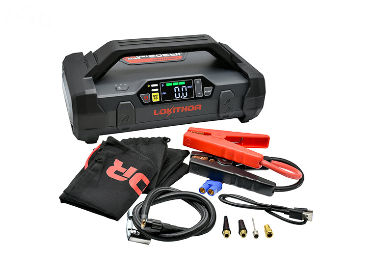 # JA302 LOKITHOR 2500 AMP JUMP STARTER W/AIR COMPRESSOR