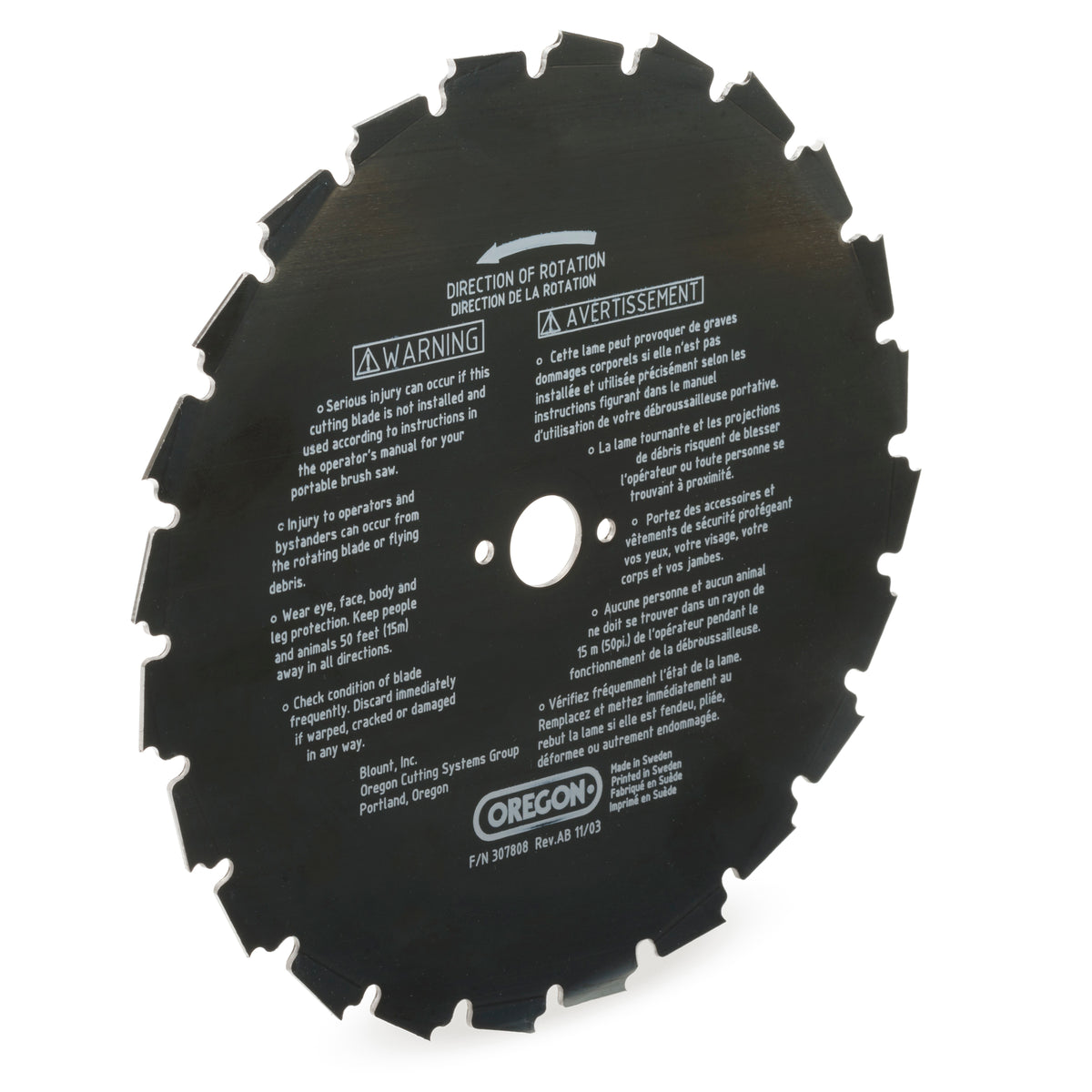 Oregon Blade, Brush Cutter, EIA, 24-Tooth - 41-932