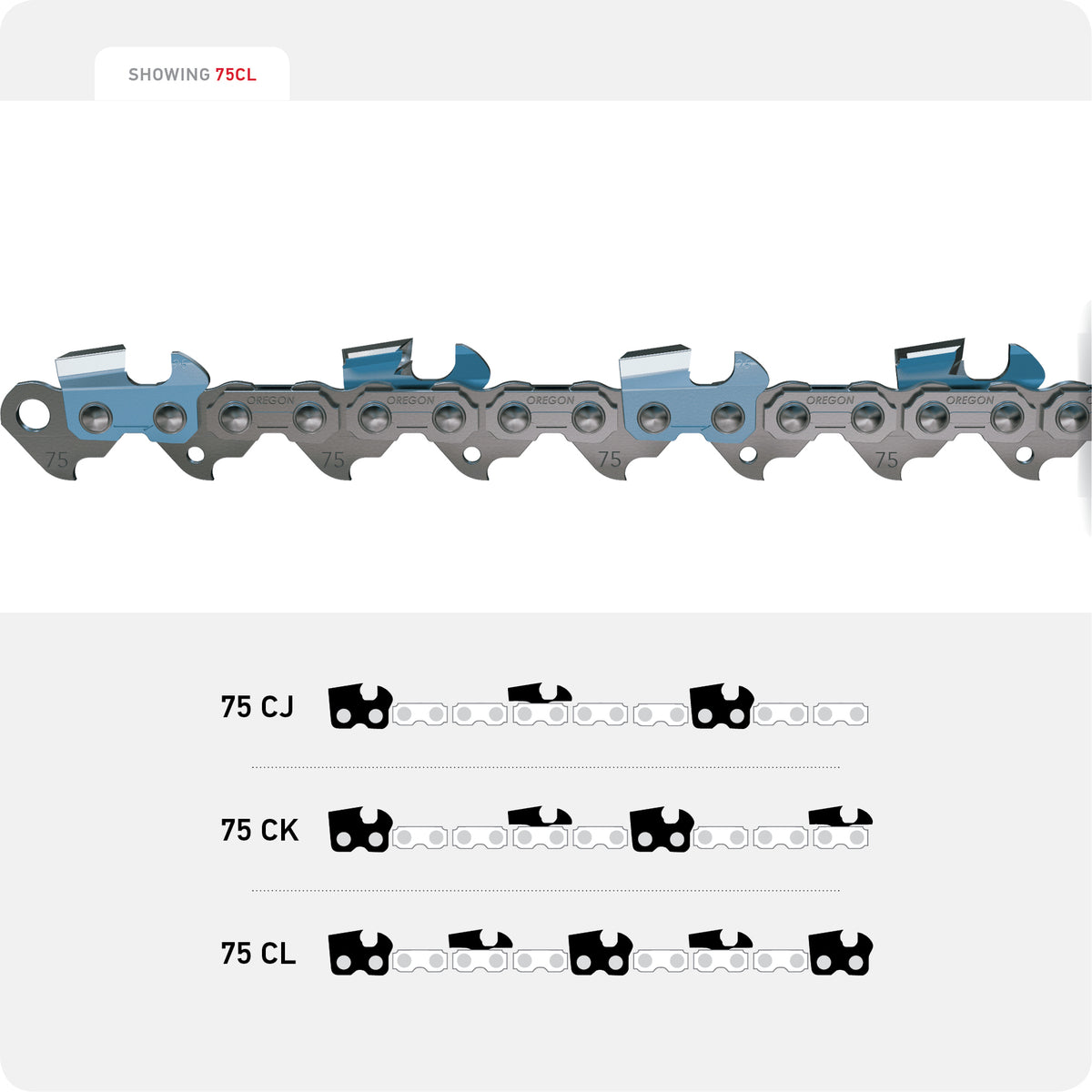 Oregon PowerCut™ Saw Chain, 100' Reel - 75CL100U