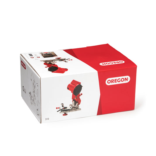 Oregon Compact 120-Volt Mini Bench Grinder, Universal Saw Chain Sharpener, for All Chainsaw Chains (310-120)