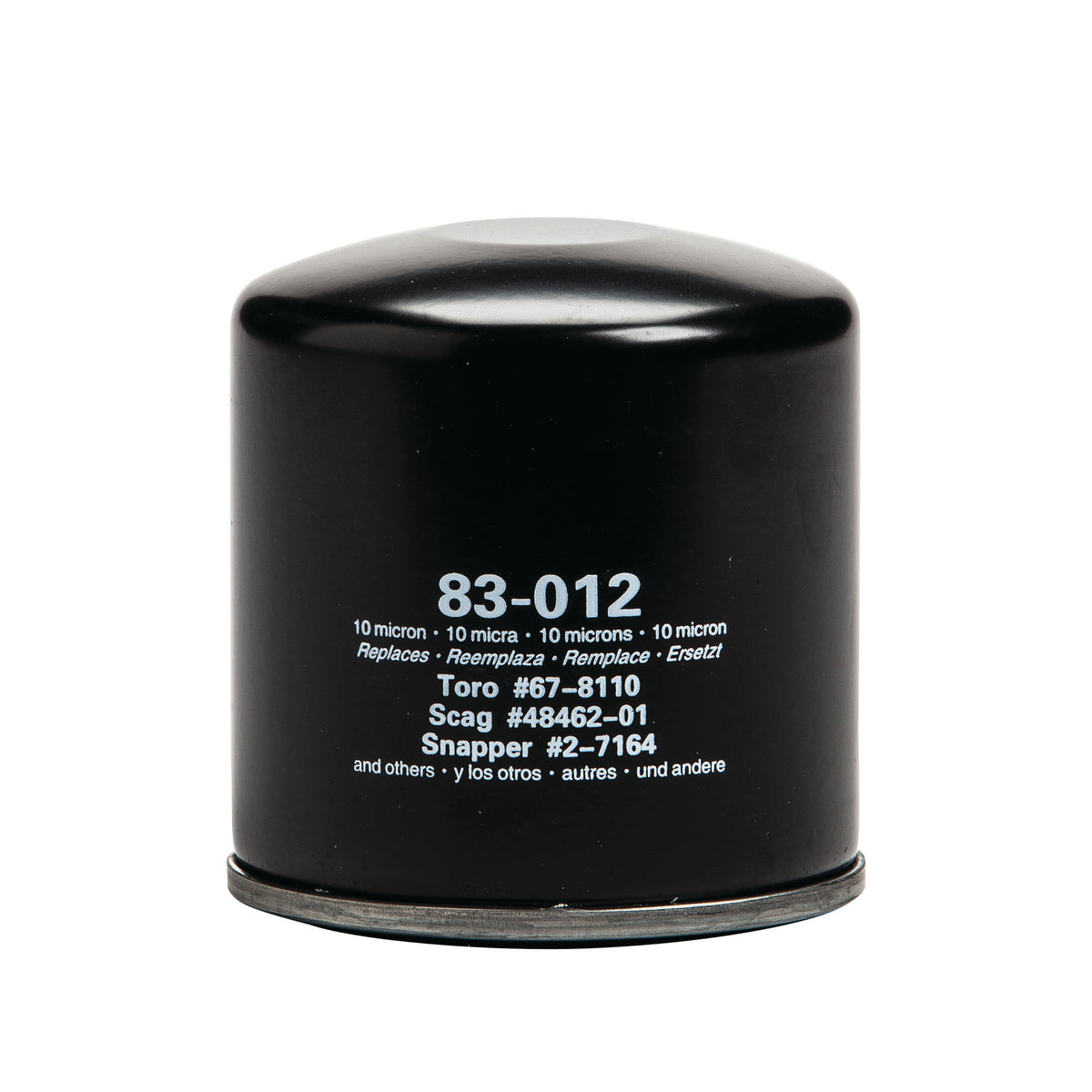 Oregon Transmission oil filter replacing Toro 67-8110 for reliable performance.