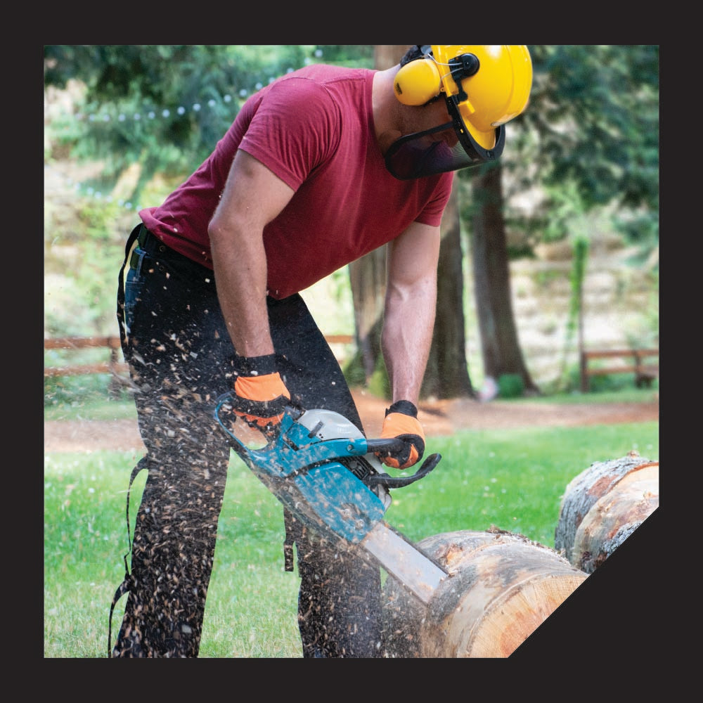 Oregon® Chainsaw Safety Helmet Combination, Includes Helmet, Visor and Ear Protection 563474
