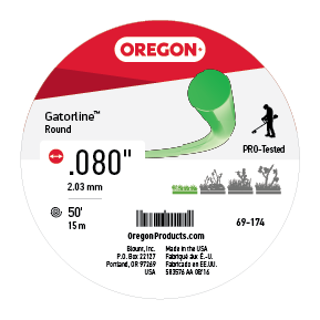 Oregon Gatorline Round Trimmer Line, .08 in. by 50 FT