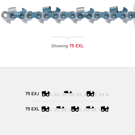 Oregon PowerCut™ Saw Chain, 24" - 75EXL084G