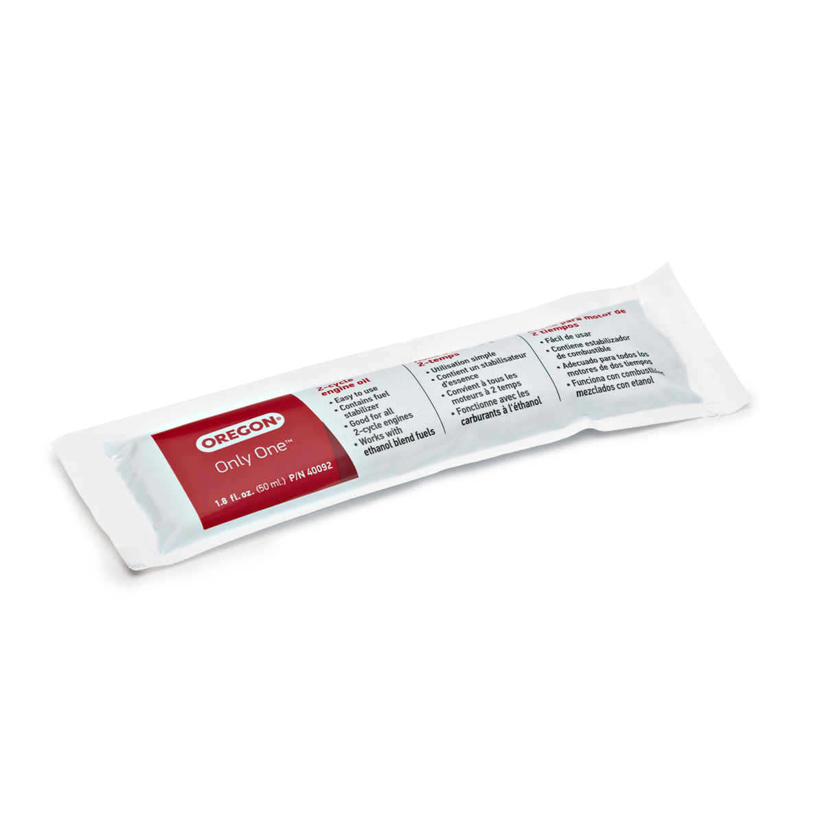 Oregon 2-Stroke Oil with Fuel Stabilizer, pillow pack (40092)