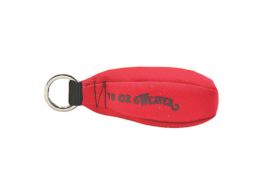 # 08-98320-RD  WEAVER 16oz THROW WEIGHT, RED