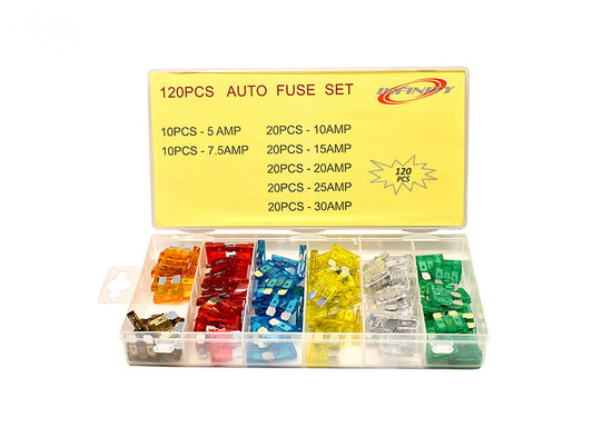 # 10843  FUSE ASSORTMENT 120 PCS ATC FUSES