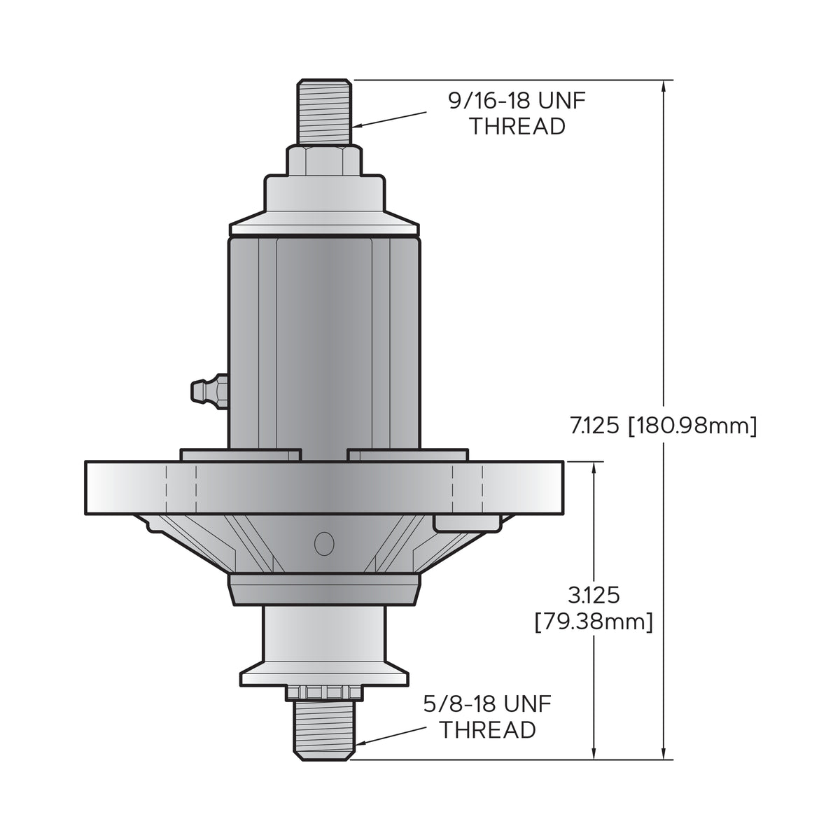 Oregon Spindle Assembly, John Deere GY21098