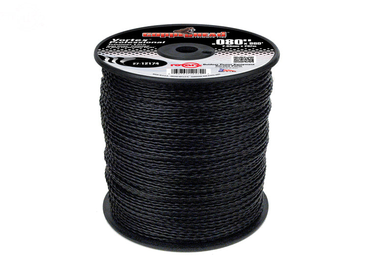 # 12174  TRIMMER LINE .080 X 960' VORTEX MEDIUM SPOOL