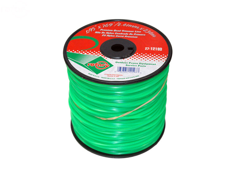 # 12193  TRIMMER LINE .095  769' MED SPOOL QUAD GREEN