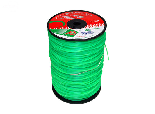 # 12198  TRIMMER LINE .105  1035' LGE SPOOL QUAD GREEN