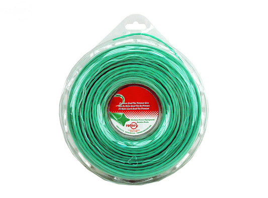 # 12206  TRIMMER LINE .105  185' LGE DONUT QUAD-TEX TWIST GREEN