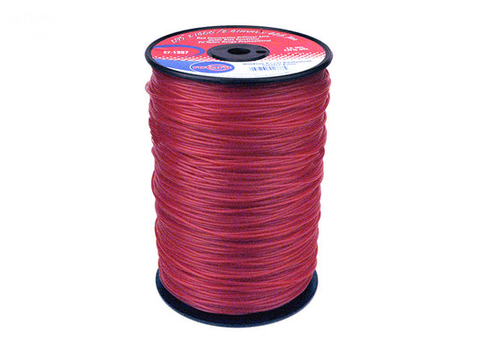 # 1337  TRIMMER LINE .095 5 LB. SPOOL RED COMMERICAL