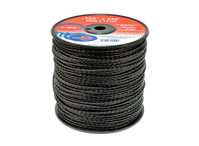 # 14519  TRIMMER LINE 3MM/.120" MEDIUM SPOOL (EXPORT)