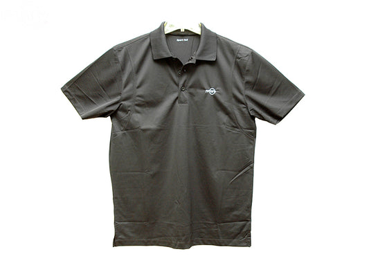 # 14945M        BLACK POLO SHIRT WITH ROTARY LOGO MED