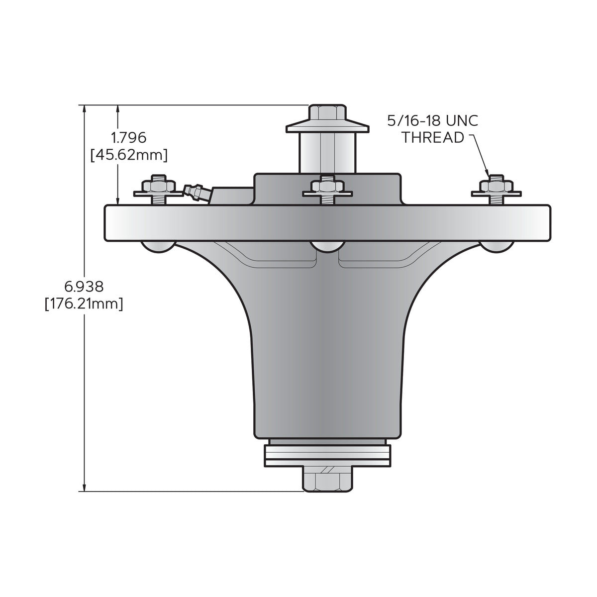 Oregon Spindle Assembly, Grasshopper 623781