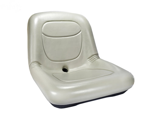 # 16502  HIGH BACK SEAT 15" GRAY PVC VINYL