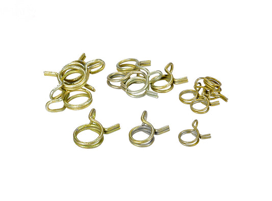 # 16599  HELIX HOSE CLAMPS DOUBLE WIRE ASSORTMENT