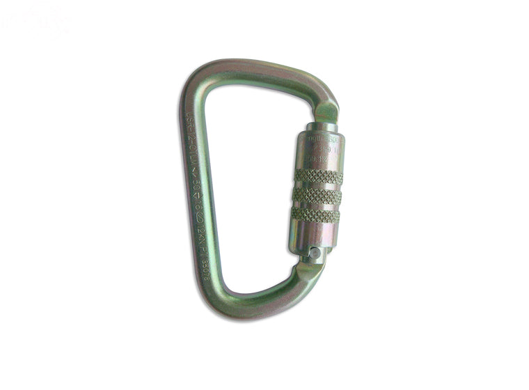 # 16779  MODIFIED "D" STEEL CARABINER