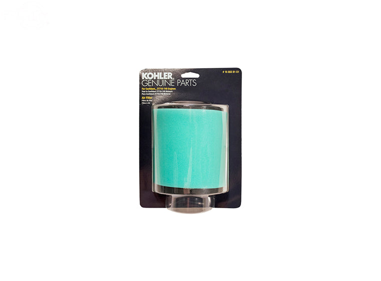 # 1688301S1     CARDED KOHLER OEM AIR FILTER KIT