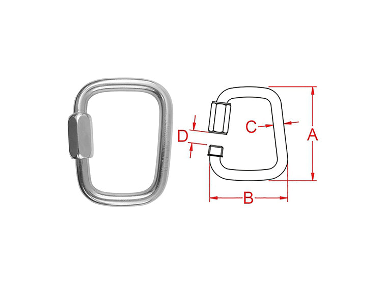 # 16991  QUICK LINK TRAPEZIUM