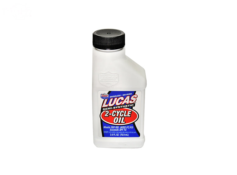 # 17204  LUCAS SEMI-SYN 2 CYCLE OIL 2.6 OZ. (MIN 24)