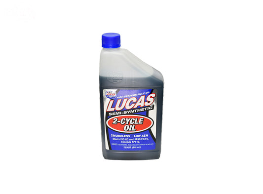 # 17206  LUCAS SEMI-SYN 2-CYCLE OIL QUART (MIN 6)