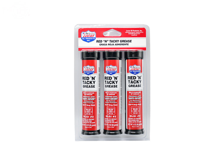 # 17209  LUCAS RED "N" TACKY GREASE (3 PACK)