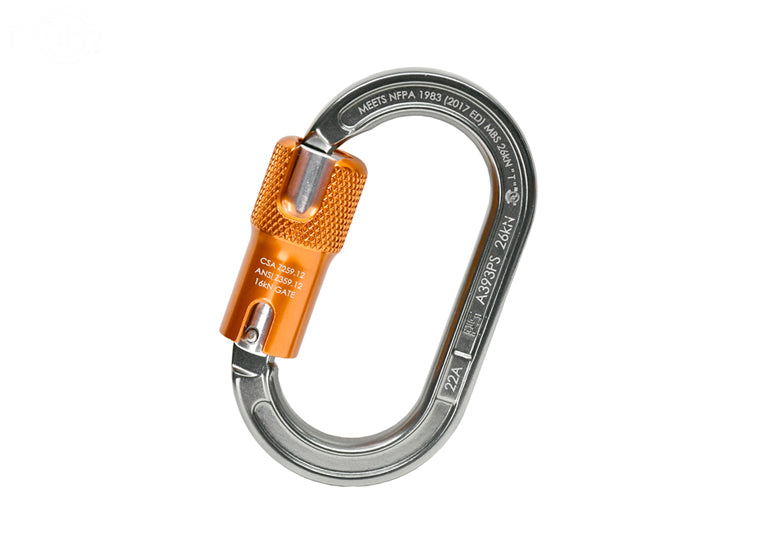 # 17276  PRO CLIMB I-BEAMER TWIST LOCK OVAL CARABINER