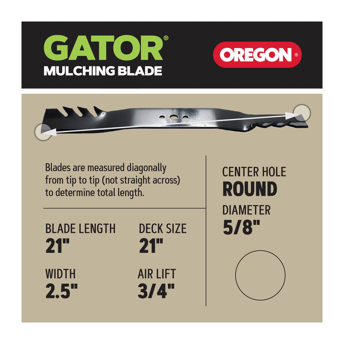 Oregon Blade, AYP, Gator® G3™, 21"