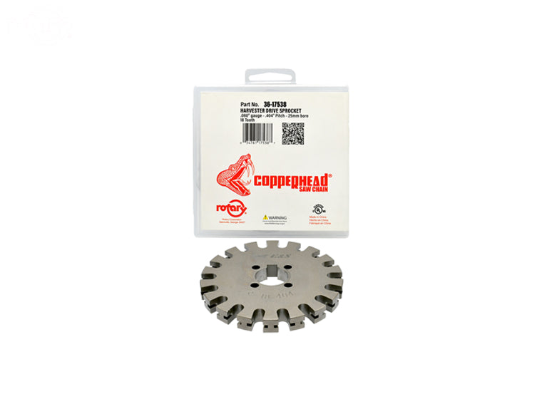 # 17538  DRIVE SPROCKET 18T .404" FOR HARVESTER CHAIN