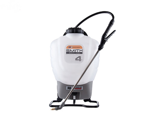 # 190576  SMITH 4 GALLON BACKPACK BATTERY POWERED SPRAYER