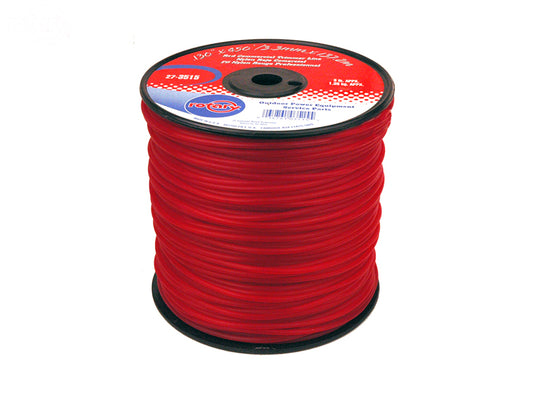 # 3515  TRIMMER LINE .130 3LB SPOOL RED COMMERCIAL