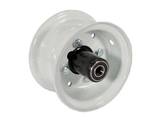 # 376  REAR RIM & HUB  ASSEMBLY 6"