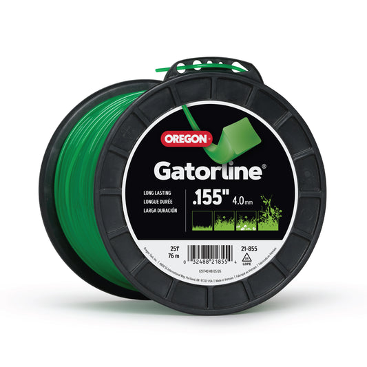 Oregon Gatorline Square Trimmer Line, .155 in. by 251 FT