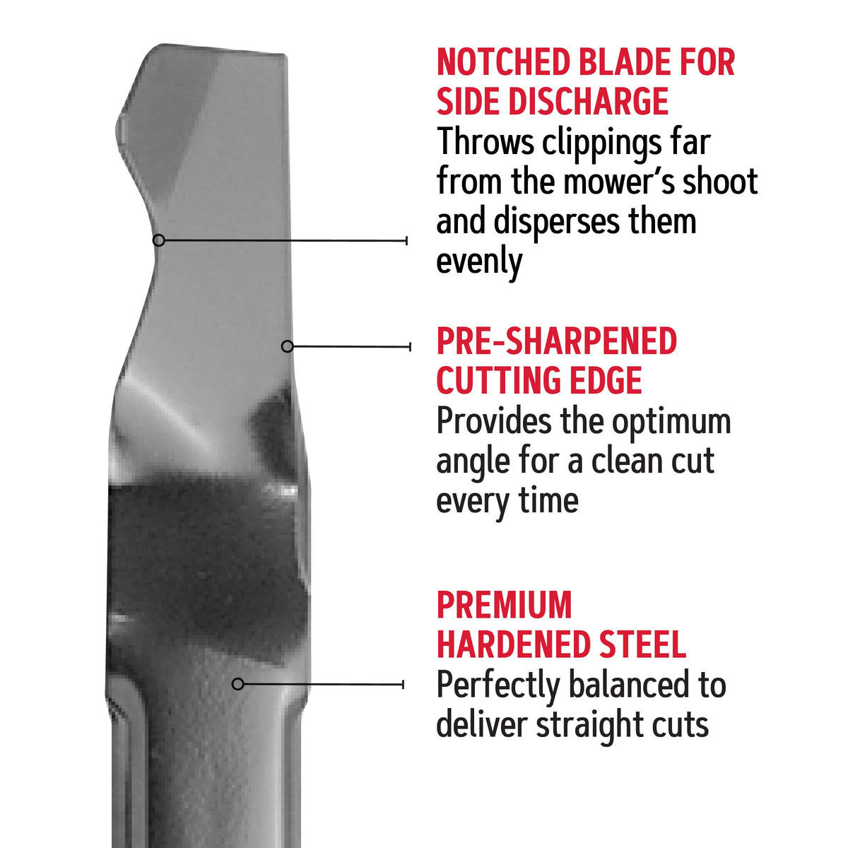 Oregon Lawn Mower Blade for 20" Cub Cadet Push Mower, Set of 1 (98-068)