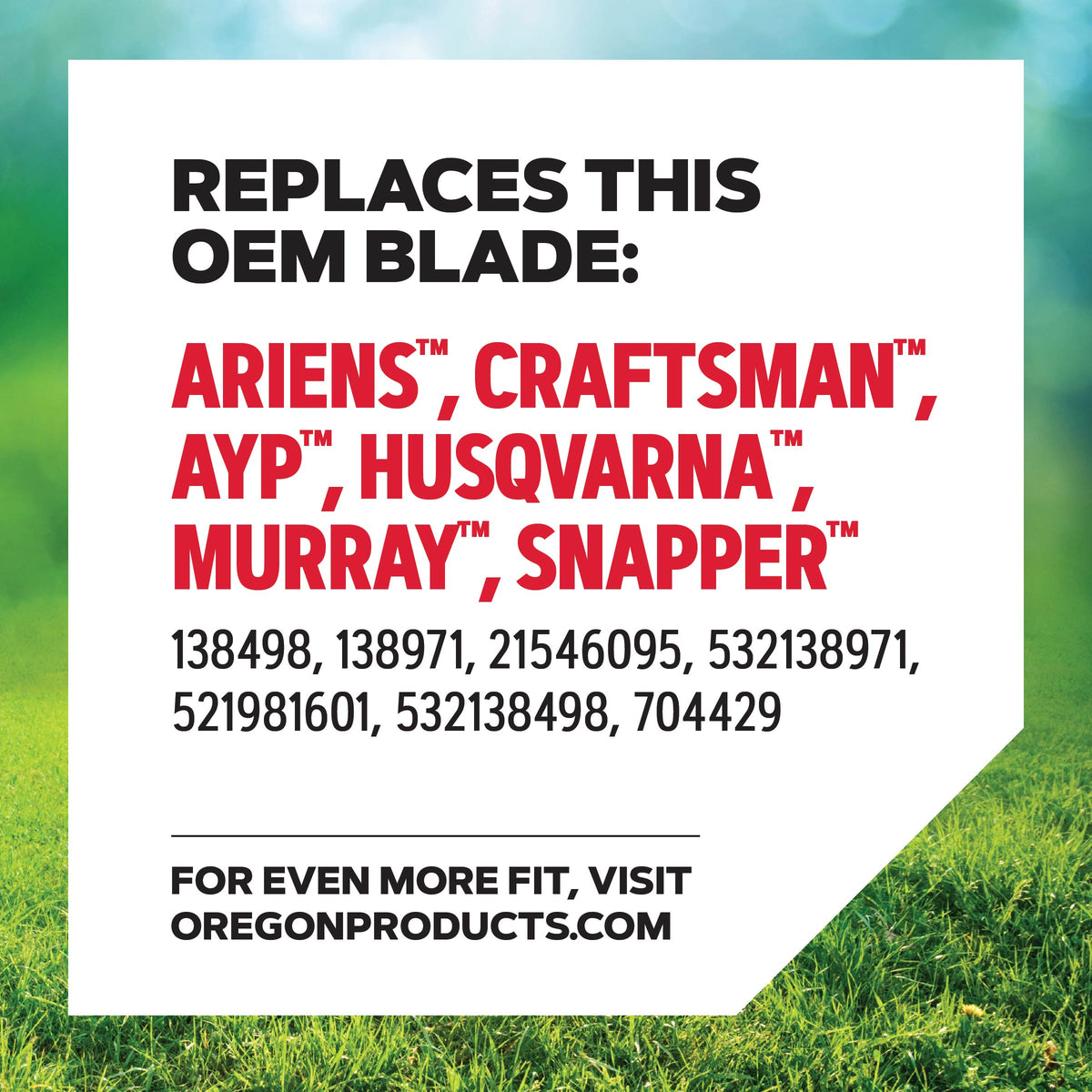 Oregon Gator® G3™ Blade, 21" - 96-900