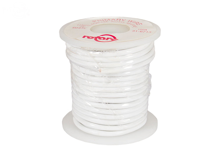 # 6713  PRIMARY WIRE WHITE 16 AWG 25'