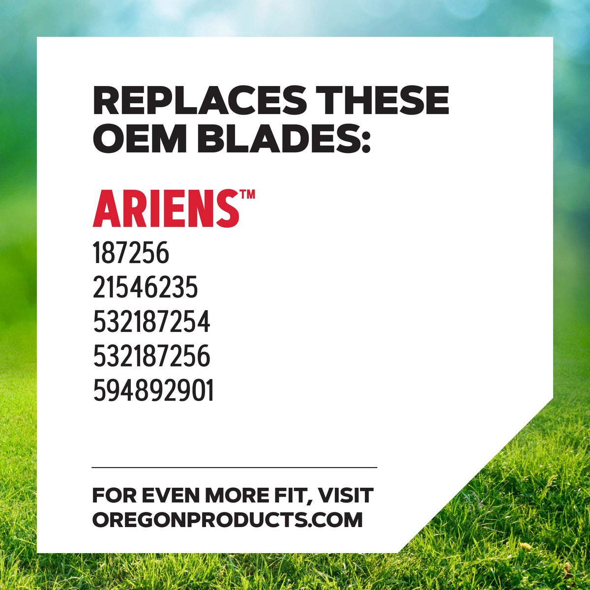 Oregon Gator® G3™ Blade, 18-7/16"