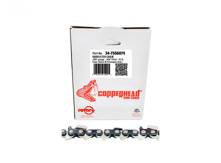 # 7556074  HARVESTER SAW CHAIN LOOP 74DL .404"