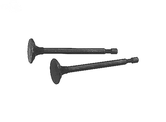 # 8049  EXHAUST VALVE FOR B&S