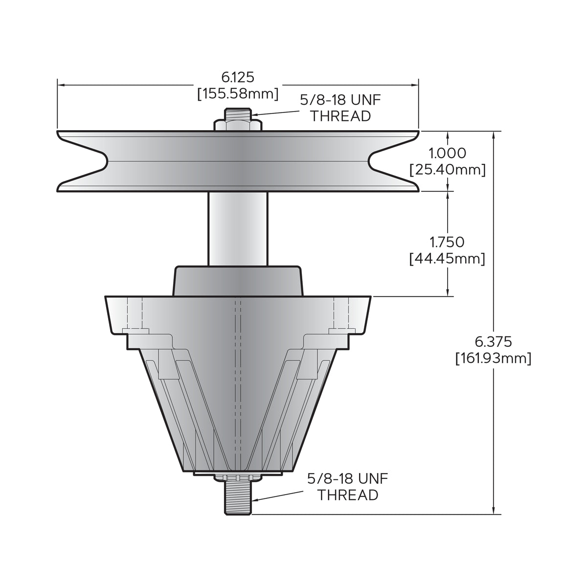 Oregon Spindle Assembly, Cub Cadet - 82-058