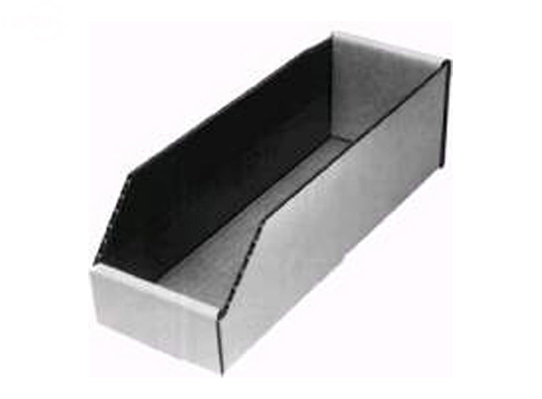# 8203  BIN BOX WHITE 4" X 12-1/2"
