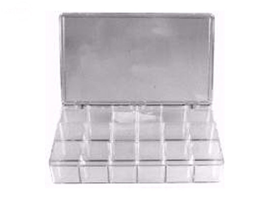 # 8991  PLASTIC ASSORTMENT BOX 11" X 6 1/2"