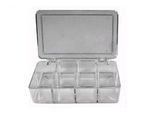 # 8992  PLASTIC ASSORTMENT BOX 4 1/2"X 2 1/2"