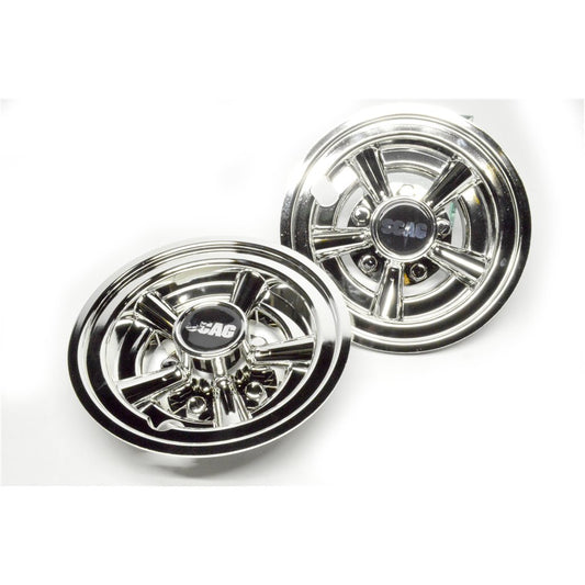 SCAG 8" Chrome Wheel Covers (2) (920H)