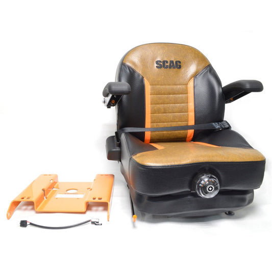 SCAG Suspension Seat Conversion Kit w/ Retractable Seat Belt - STT (922A)