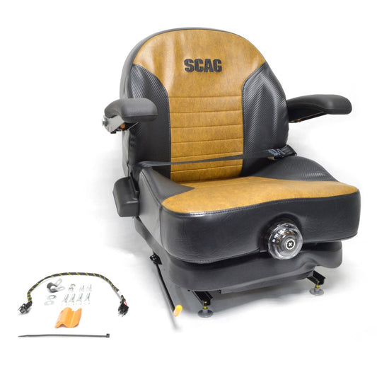 SCAG Suspension Seat Conversion Kit w/ Retractable Seat Belt - STC (922B)
