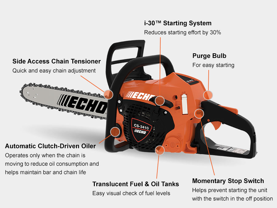 CS-3410 Gas Chainsaw