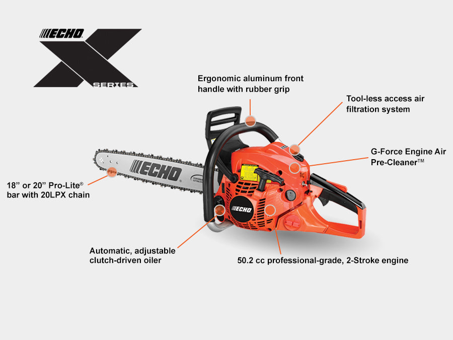 ECHO X Series from Belcher's Power Equipment